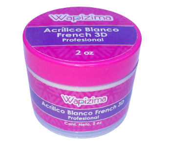 WAPIZIMA ACRILICO BLANCO FRECH 3D  2OZ