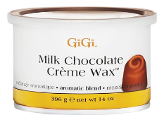 GIGI CERA MILK CHOCOLATE  INFUSED CRÉME  WAX  396G