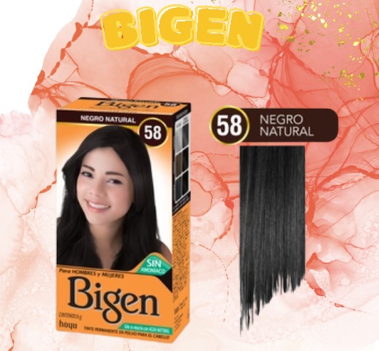 BIGEN TINTE POLVO 6g #58