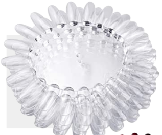 RULETA TRANSPARENTE DE UÑAS