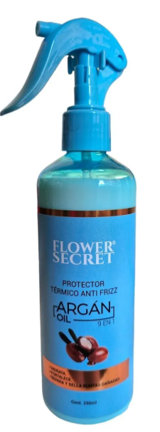 FLOWER SECRET   PROTECTOR TÉRMICO ANTI FRIZZ ARGÁN 290ML