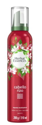 HERBAL  ESSENCES CABELLO RIZO ESPUMA MODELADORA200G/210ML