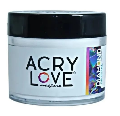ACRY LOVE DIAMOND CRYSTAL POLVO ACRILICO  2OZ 56g