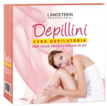 LANOSTERIN  DEPILLIN CERA DEPILATORIA 500G