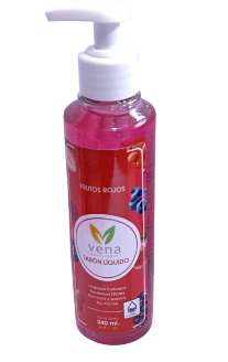VENA JABÓN LIQUIDO FRUTOS ROJOS 240ML