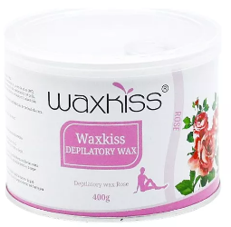 WAXKISS  CERA DEPILATORIA  ROSE 400G