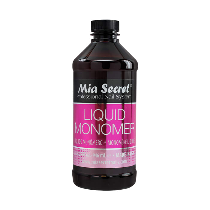 LM248  MIA SECRET  LIQUIDO MONOMERO 32 OZ  1QT
