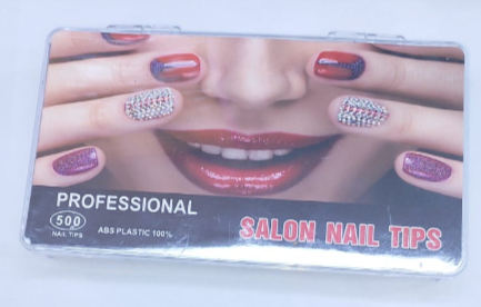 26878-25 SALON NAILS TIPS X500 UNIDADES VARIOS