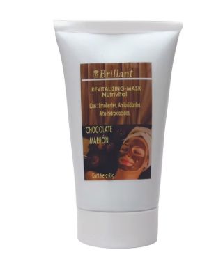 BRILLANT MASCARILLA CHOCOLATE MARRÓN 45G