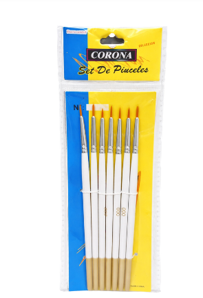 BCL-000 CORONA SET DE PINCEL TRIPLE 0