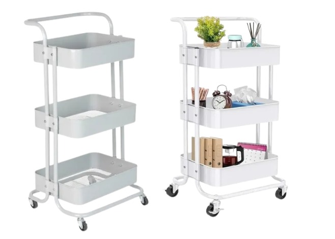 CARRO-B20 CARRITO AUXILIAR BLANCO