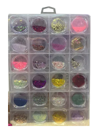 CIL-119 GLITTER DE 24 UNID