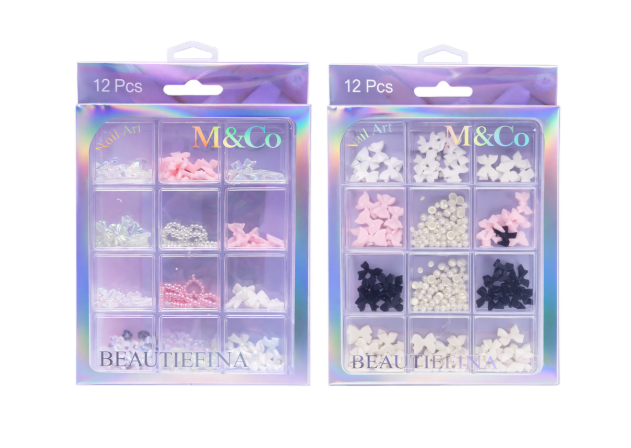 CIL-121 M & CO LAZO DE UÑA 12 PCS