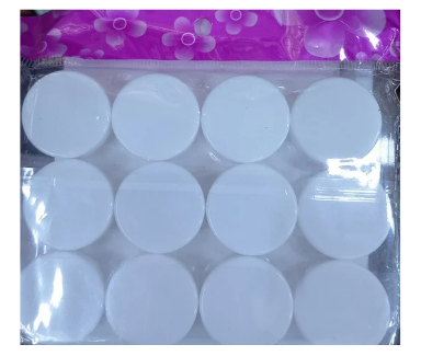 ACR-A16 KIT  ACRILICO TRANSPARENTE CON TAPA BLANCA  12UND