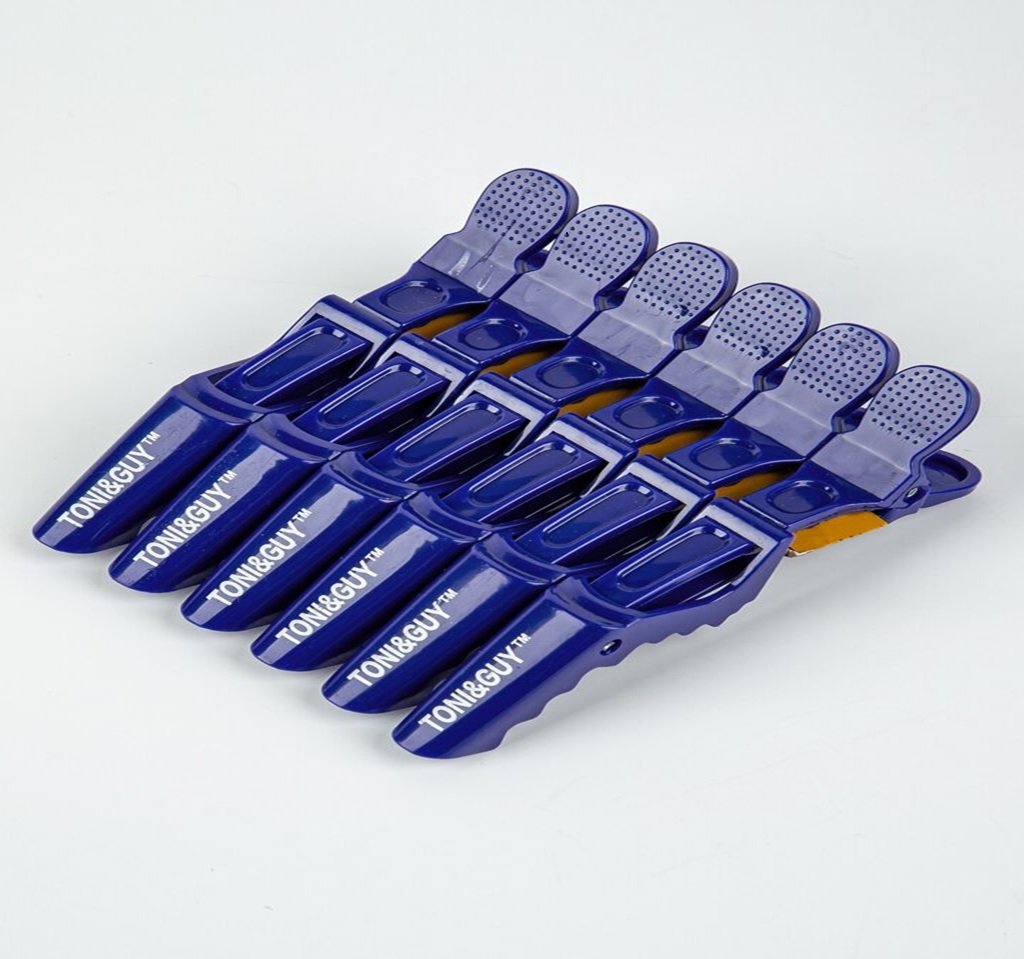 GAN-A24A GANCHOS AZUL PARA CABELLO COCDRILE