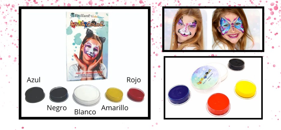 K-0040924 BRILLANT COLOR KIT CARITA PINTADA CHICO