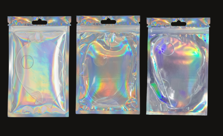 MH3311 PALETA MEZCLADORA ACRÍLICA TRANSPARENTE FORMA VARIADA