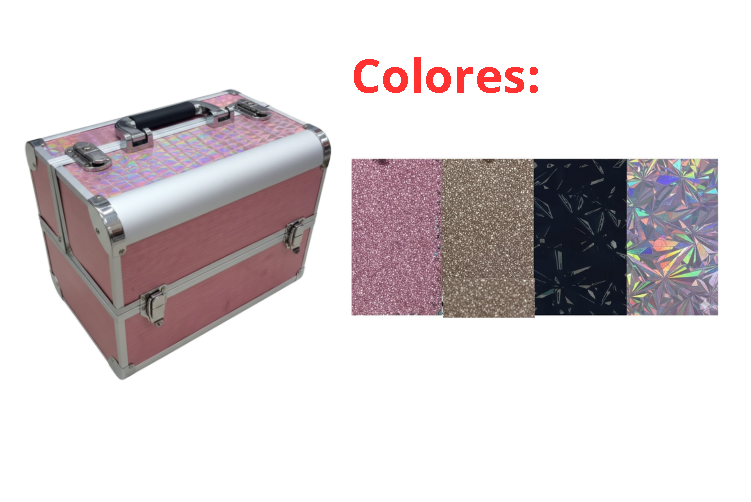 MLT-03-1 MALETA DE DOS COMPARTIMIENTOS VARIOS COLORES