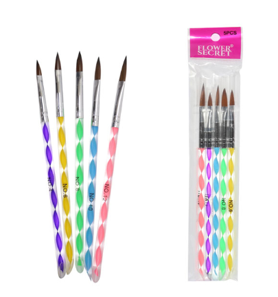 OB-V12A SET DE PINCEL PARA ACRILICO