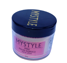 PA-17 MYSTYLE POLVO ACRILICO ROSADO 60G