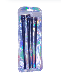 PINCEL PARA CEJAS    4 UNIDADES