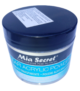 PL430-C MIA SECRET CLEAR ACRYLIC POWDER 2OZ 59g