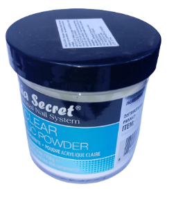 PL440-C  MIA SECRET COVER PINK POLVO ACRILICO  POWDER  4OZ 113GMIA SECRET CLEAR ACRYLIC POWDER 4OZ 118g
