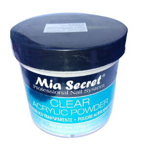 PL450-C MIA SECRET CLEAR ACRYLIC POWDER 8OZ 240g
