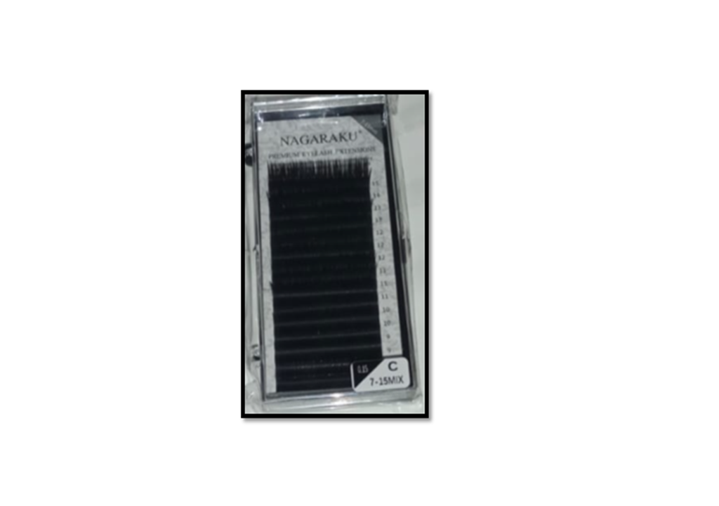 PST-07  PST-01-C  NAGARAKU PESTAÑAS 1X1 7-15 MIX