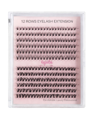 PST-02 LUPITA PESTAÑAS PUNTO X PUNTO 20P+30P-D-MIX CON 12 HILERAS