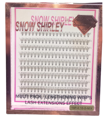 PST-04 SNOW SHIRLEY PESTAÑAS PUNTO X PUNTO 10P-0.10-D-MIX