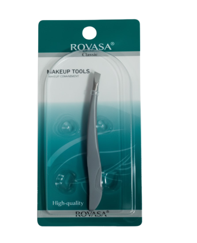 SR-003 ROVASA PINZA PARA DEPILACIÓN DE CEJAS DE ACERO