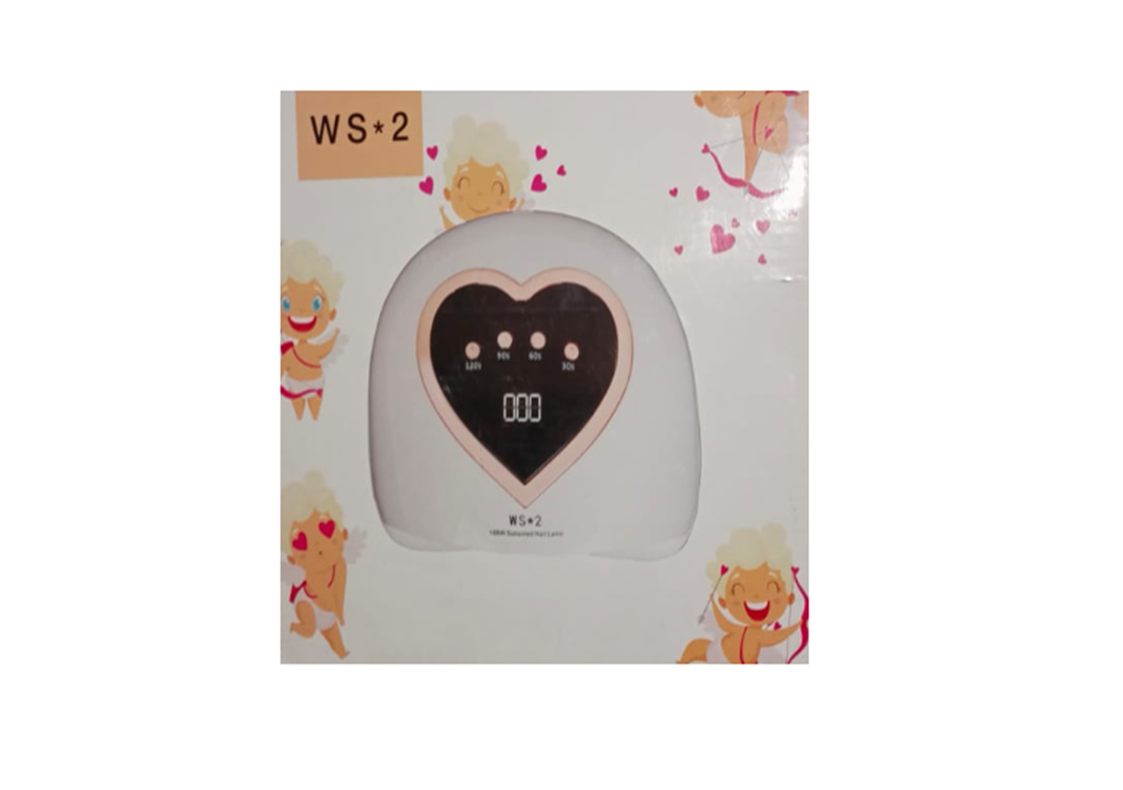 WS-2 LAMPARA UV (188 WATTS) EN FORMA DE CORAZÓN